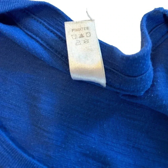 Vintage Lucas Oil Raceway Indianapolis Women's Blue Tee Shirt Size Medium In EUC - Picture 8 of 10